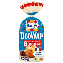 Brioches Doowap pépites de chocolat sans additifs X8 HARRYS - 320g