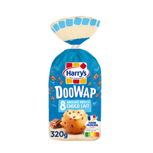 Brioches Doowap pépites de chocolat au lait sans additifs X8 HARRYS -320g