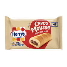 Gâteaux moelleux fourrés chocolat Choco Mousse moins de sucres HARRYS- X8 280G