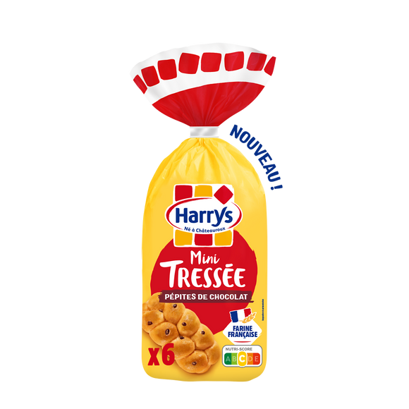 Mini tressée chocolat HARRYS 210g