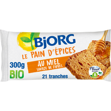 Pain d'épice bio au miel BJORG, 300g