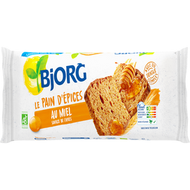Pain d'épice bio au miel BJORG, 300g