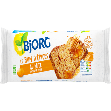 Pain d'épice bio au miel BJORG, 300g