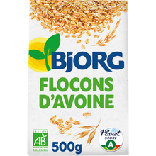 Céréales flocons d'avoine complète Bio BJORG - Sachet 500g