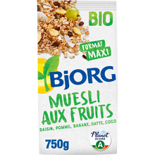 Céréales Muesli aux fruits bio BJORG - 750g