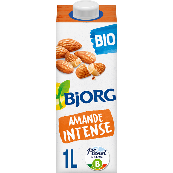 Boisson végétale lait d'Amande intense bio BJORG - brique 1l