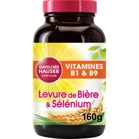 Levure de bière au sélénium en comprimés GAYELORD HAUSER, flacon de 160g