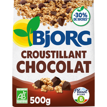 Céréales Bio Croustillant chocolat BJORG - Sachet 500g
