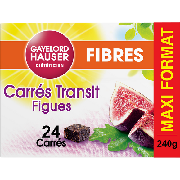 Carrés transit GAYELORD HAUSER, format économique de 24 unités, 240g