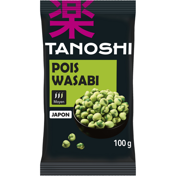 Pois wasabi TANOSHI sachet 100g