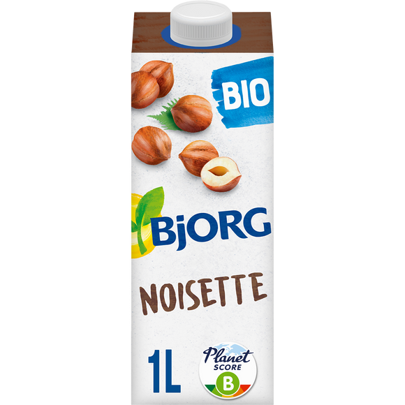 Boisson végétale Bio Noisette BJORG - Brique 1L