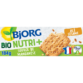 Biscuits Bio au sésame BJORG - Paquet 184g