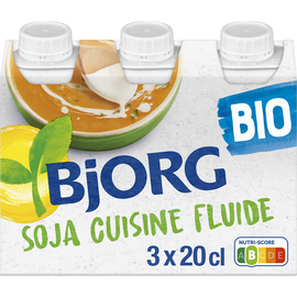 Soja Cuisine bio BJORG, 3x200ml