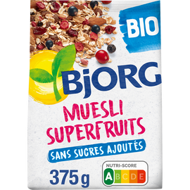 Muesli aux superfruits bio BJORG, 375g