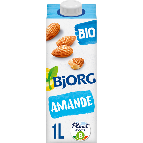 Boisson végétale Bio Amande BJORG - Brique 1L