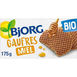 Gaufres au miel Bio BJORG, 175g