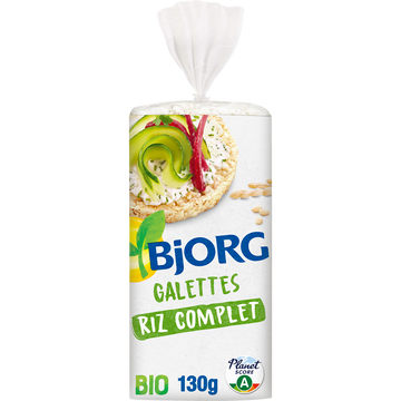 Galettes de riz complet BIO BJORG - Paquet de 130g