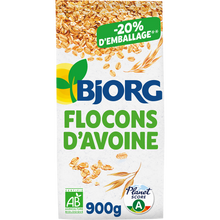 Céréales flocons d'avoine complète Bio BJORG - Sachet 900g