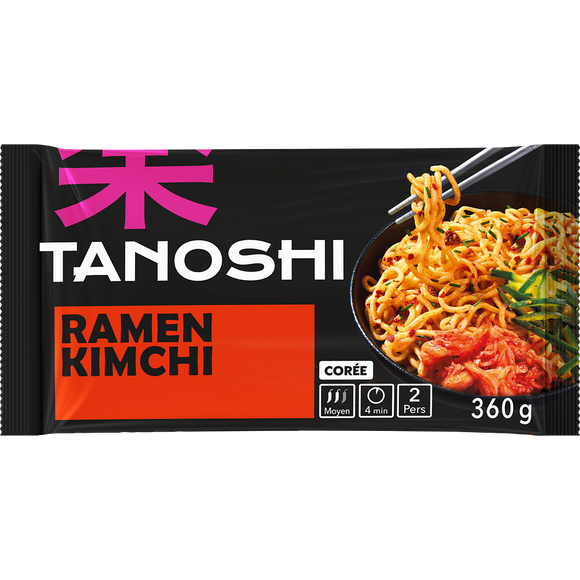 Ramen kimchi TANOSHI sachet 360g
