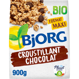 Croustillant chocolat noir bio BORG, 900g