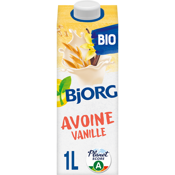 Boisson végétale avoine vanille bio BJORG, 1 litre