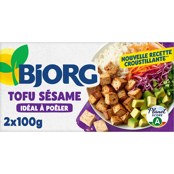 Tofu sésame végétal bio BJORG - 2x100g