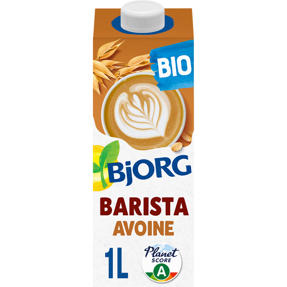 Barista avoine bio BJORG, brique 1 litre
