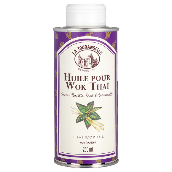 Huile wok Thaï LA TOURANGELLE 250ml