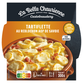 Tartiflette reblochon de Savoie AOP LA BELLE CHAURIENNE, Boîte 300g
