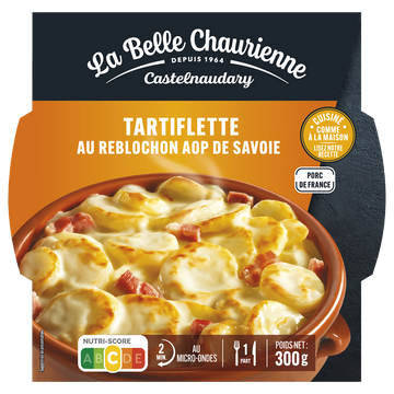 Tartiflette reblochon de Savoie AOP LA BELLE CHAURIENNE, Boîte 300g