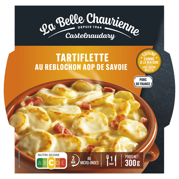 Tartiflette reblochon de Savoie AOP LA BELLE CHAURIENNE, Boîte 300g