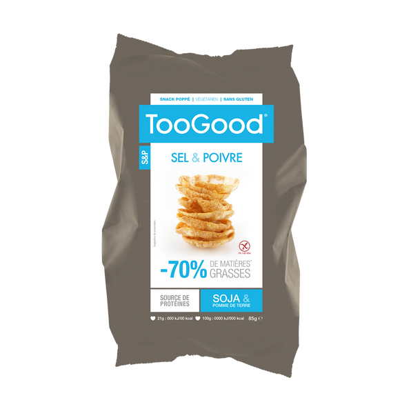 Snack soja sel et poivre TOOGOOD, 85g