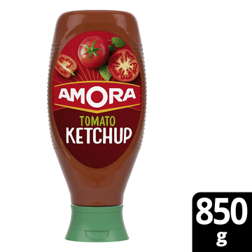 Ketchup top down AMORA flacon souple 850g