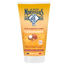 Soin gommant pour le corps hydratant au karité et huile d'argan LE PETIT MARSEILLAIS, 150ml