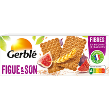 Biscuits figue et son GERBLE - 5x5, 210g