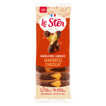 Madeleines longues marbrées au chocolat LE STER x20 - 250g