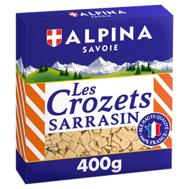 Crozets au sarrasin ALPINA SAVOIE, boîte de 400g