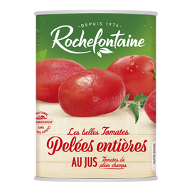 Tomates pelées ROCHEFONTAINE boîte 4/4 480g