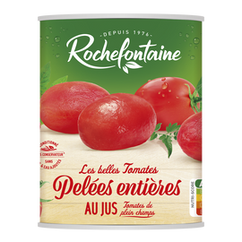 Tomates entières pelées ROCHEFONTAINE boîte 1/2 240g