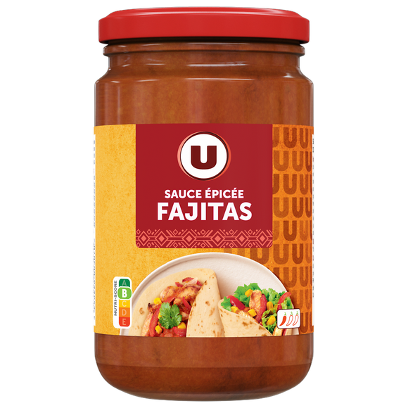 U Sauce épicée fajitas U 430g
