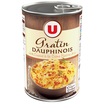 U Gratin dauphinois  boîte de 425g