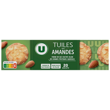 U Tuiles aux Amandes  100g