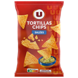 U Tortilla chips goût salé  paquet de 150g