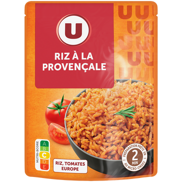 U Riz à la provençale micro-onde   sachet de 250g