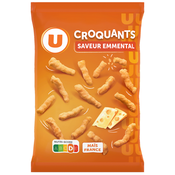 U Croquant goût emmental 90g