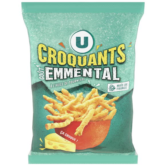 U Croquant goût emmental  90g