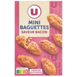 U Crackers salés saveur bacon  85g