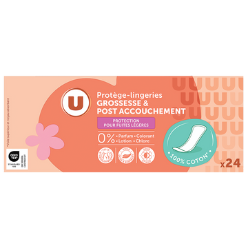 U Protège lingerie post accouchement x24