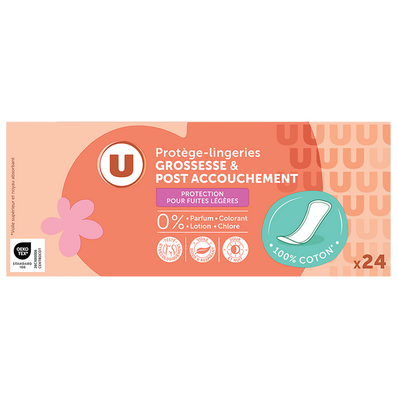 U Protège lingerie post accouchement x24