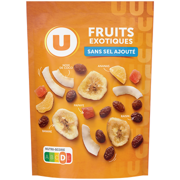 U Mélange cocktail exotique  paquet de 120g